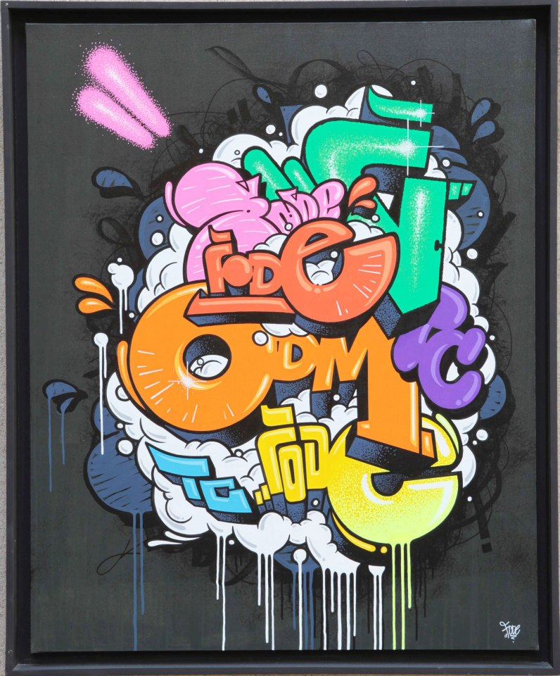 Crazy bubble - 100 x 81 cm - 2012