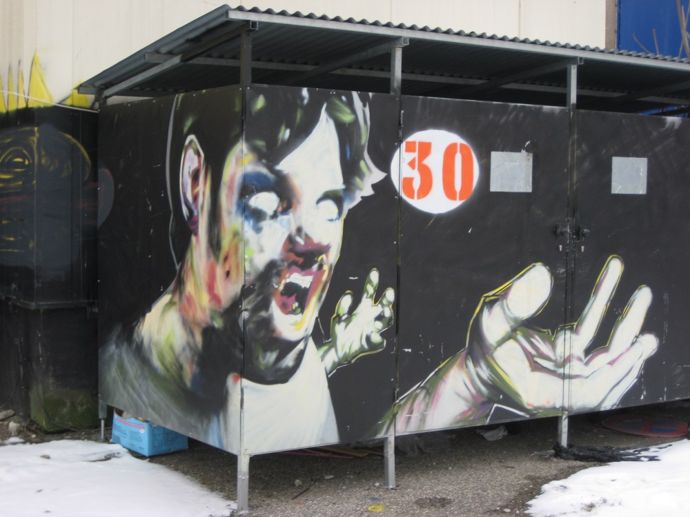 Müll-Kontainergestaltung - Nr.30 - Kunstpark Ost