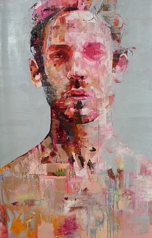 Andrew Salgado - "Decade" Oil on canvas 135 x 95 - 2013