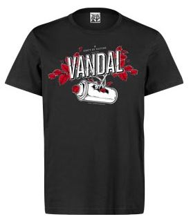 Vandals-Dosen -  romantische Graffiti-Shirt 