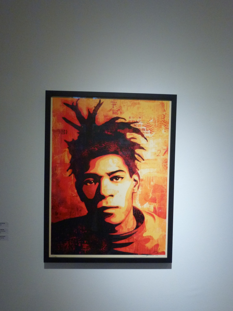 Shepard Fairey - Basquiat