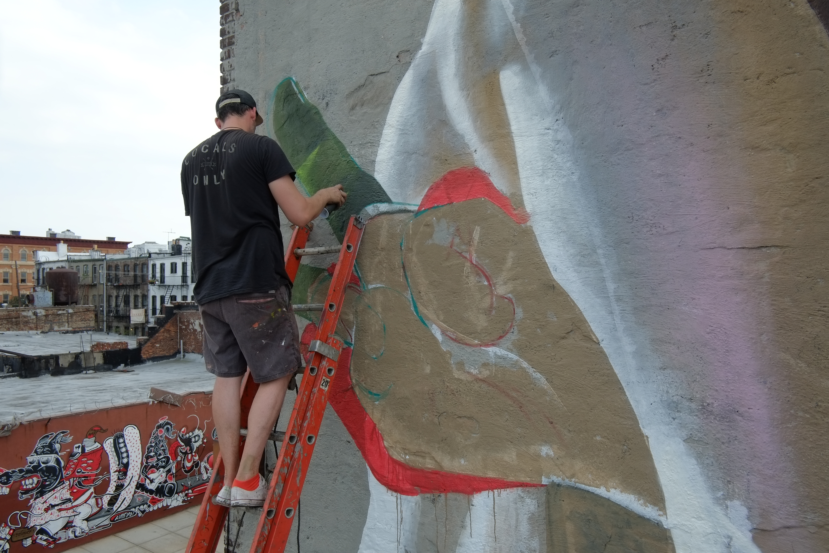 Der Graffiti-Künstler Case