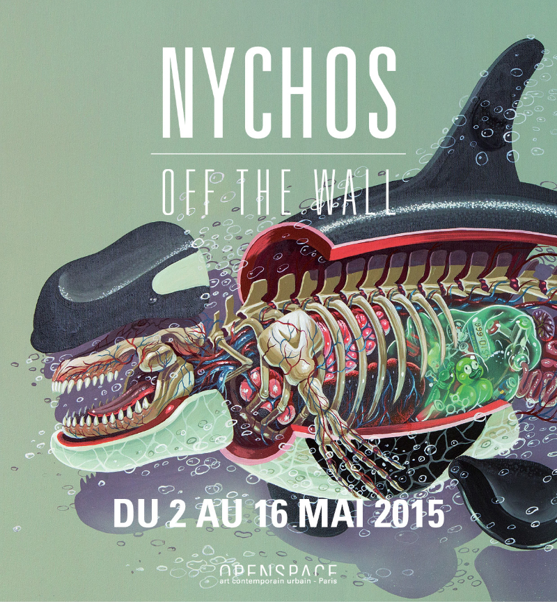 Nychos || Off the wall - 02.05. bis zum 16.05.2015 in Paris