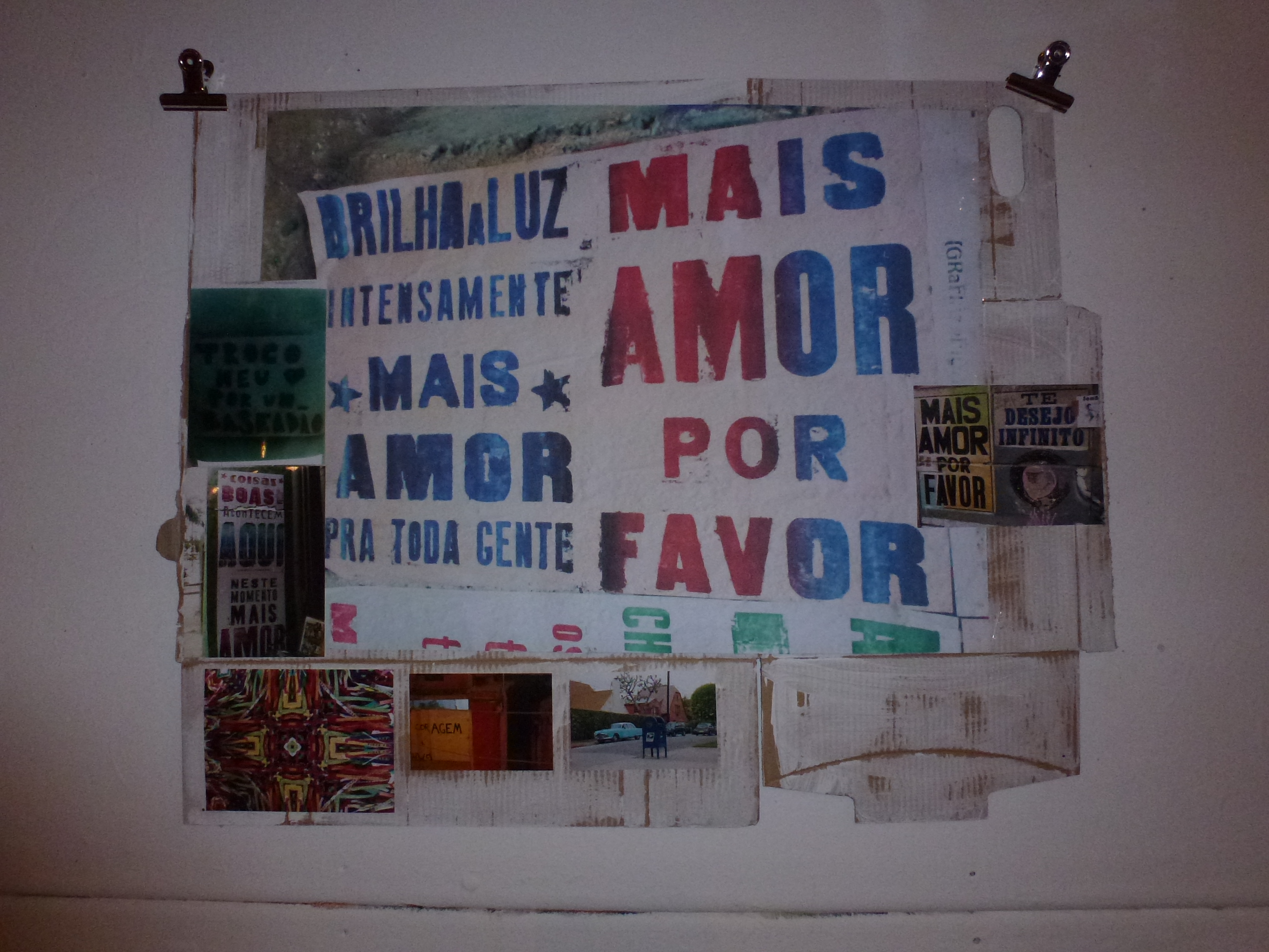 Cristina Bergfeld in "Das Provisorium" - Kunstbar und Lesesaal - Mais Amor pelo Brasil. Vernissage 
