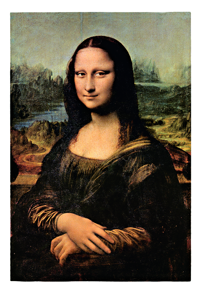 Leonardo da Vinci (1452 - 1519), Portrait der Lisa Gherardini, genannt Mona Lisa oder Gioconda, um 1503 - 1506, Öl auf Pappelholz, 77x 53 cm, Musée du Louvre, Paris. SuperStock/ Ghetty Images;