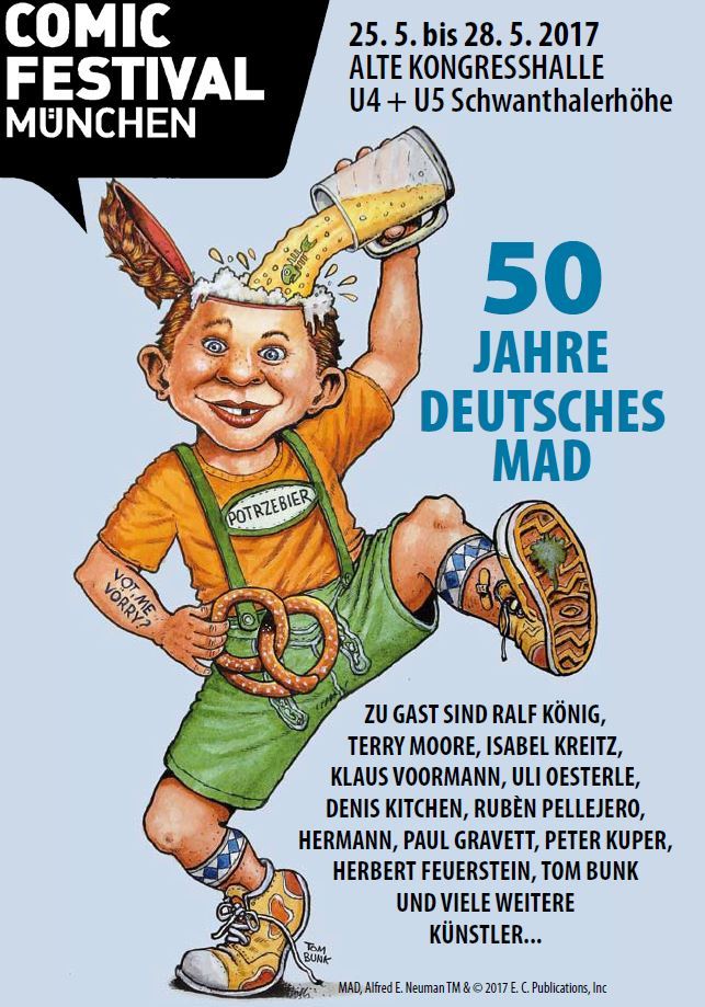 50 Jahre Deutsches MAD - Comicfestival München - 25.05. - 28.05.