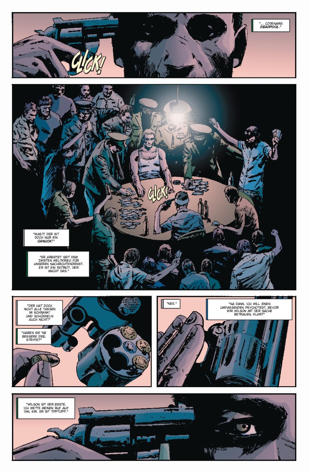 Marvel-Comic: DEADPOOL | PULP - Verlag: Panini-Verlag | Auszug aus dem Inhalt