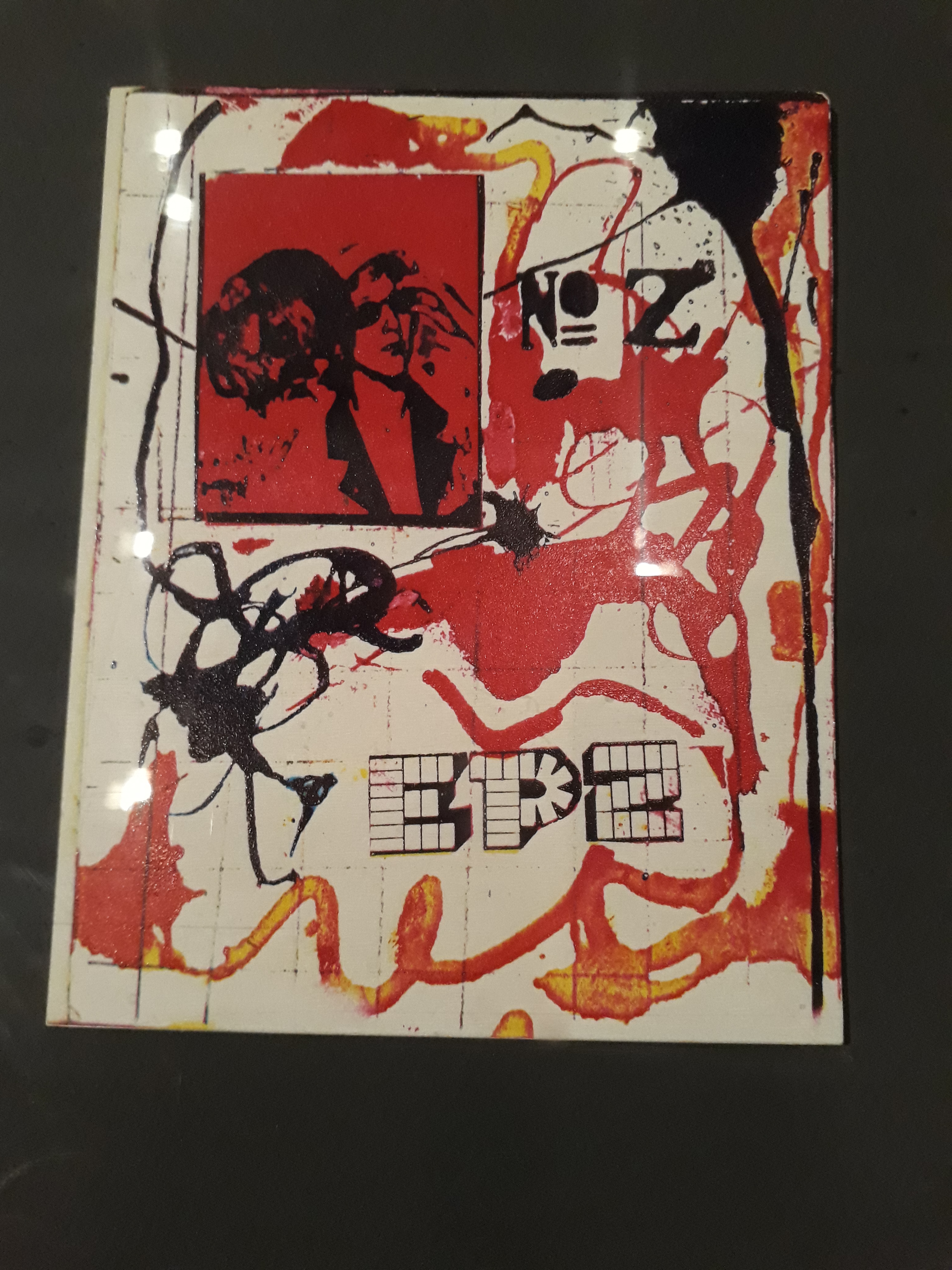 Farbfotokopien: Jean-Michel Basquiat und Jennifer Stein | Anti-Baseball Card Produkt 1979 | Copyright: Sven Biller 