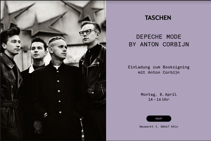 TASCHEN Depeche Mode by Anton Corbijn Hardcover, 14 x 19.5 cm, 0.41 kg, 192 Seiten